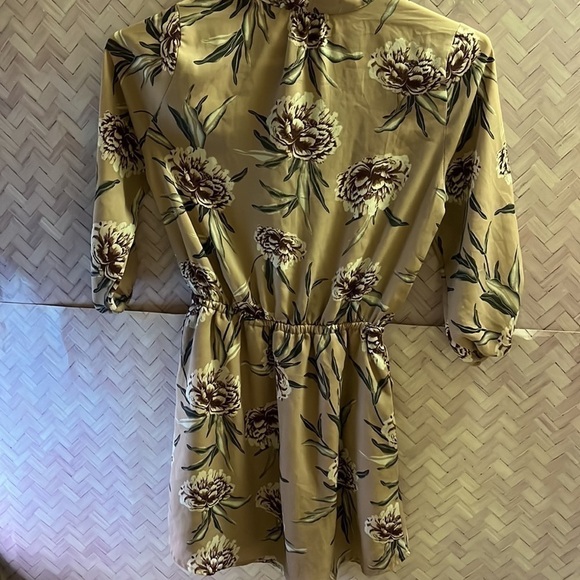 Kids urban button up dress with pockets, pale pink size medium 10/12, lined​​​ - Picture 4 of 5